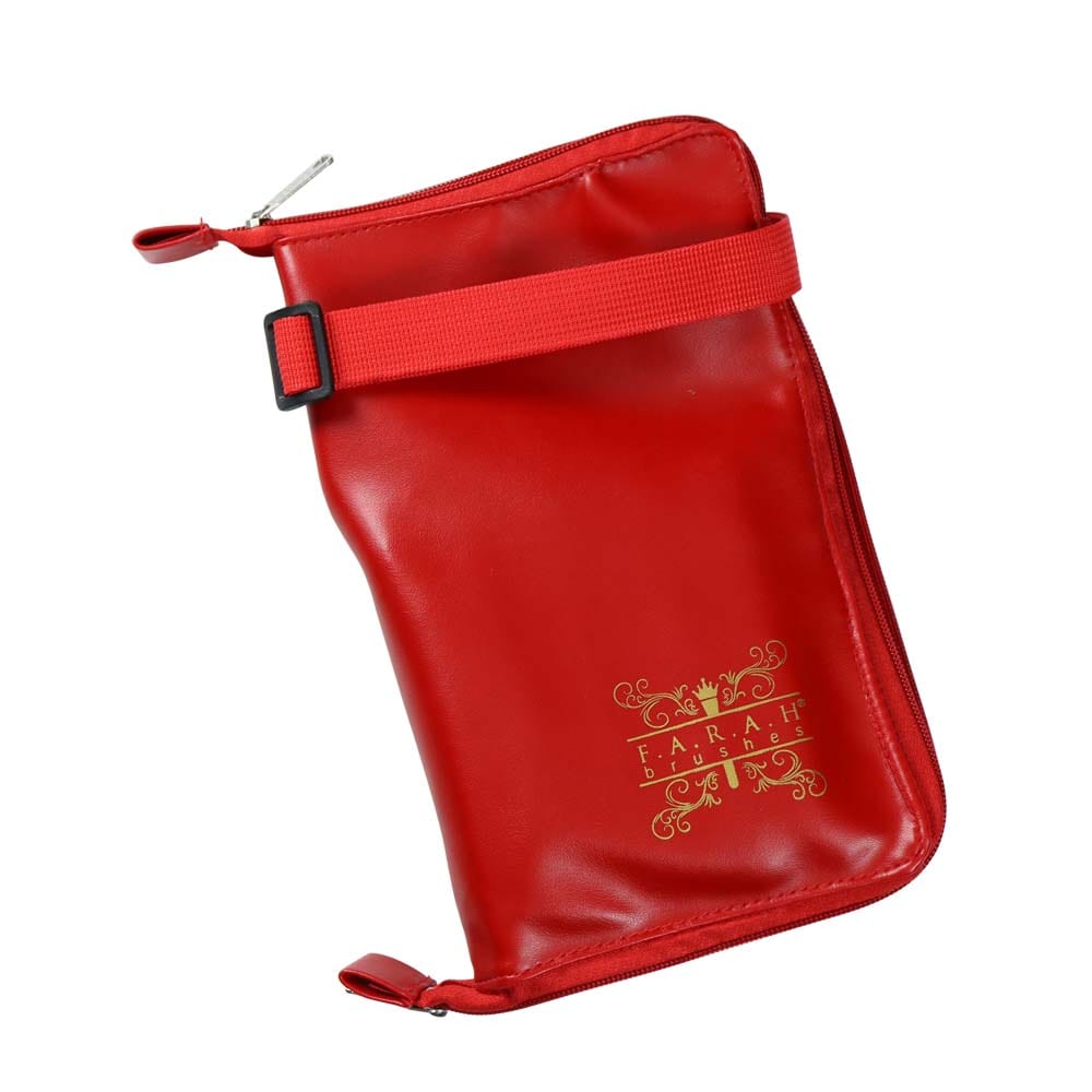 Brush Apron with Zip Closure - Hot Rod Red