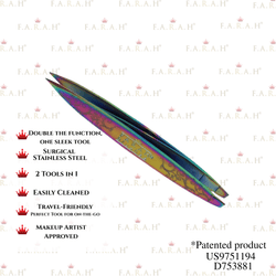 Z-Tweeze® Dual Ended Tweezer - Unicorn