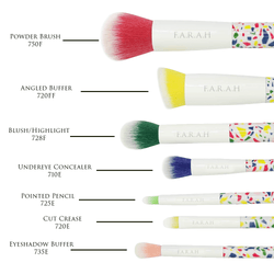 Terrafetti 8pc Brush Set