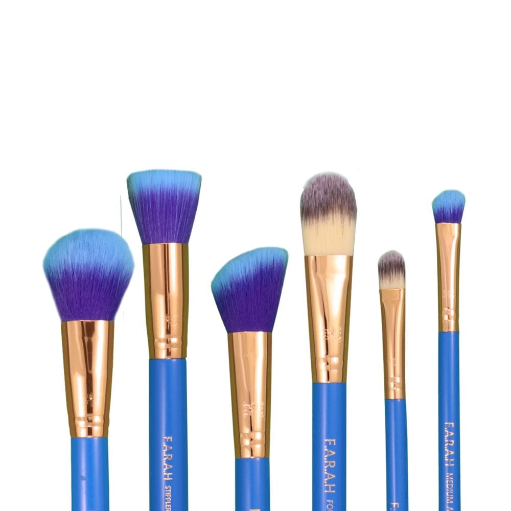 F.A.R.A.H® Timeless Brush Set (12pc) Blue Orchid