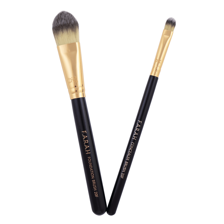 Foundation & Concealer Brush DUO