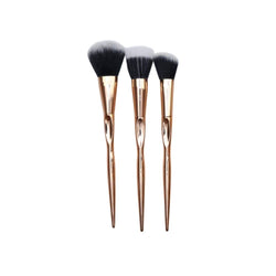 Gold Face Brush Trio