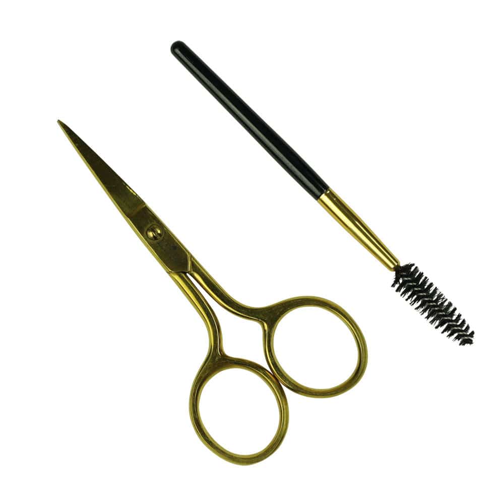 Brow Scissors Gold Collection w/ Brush