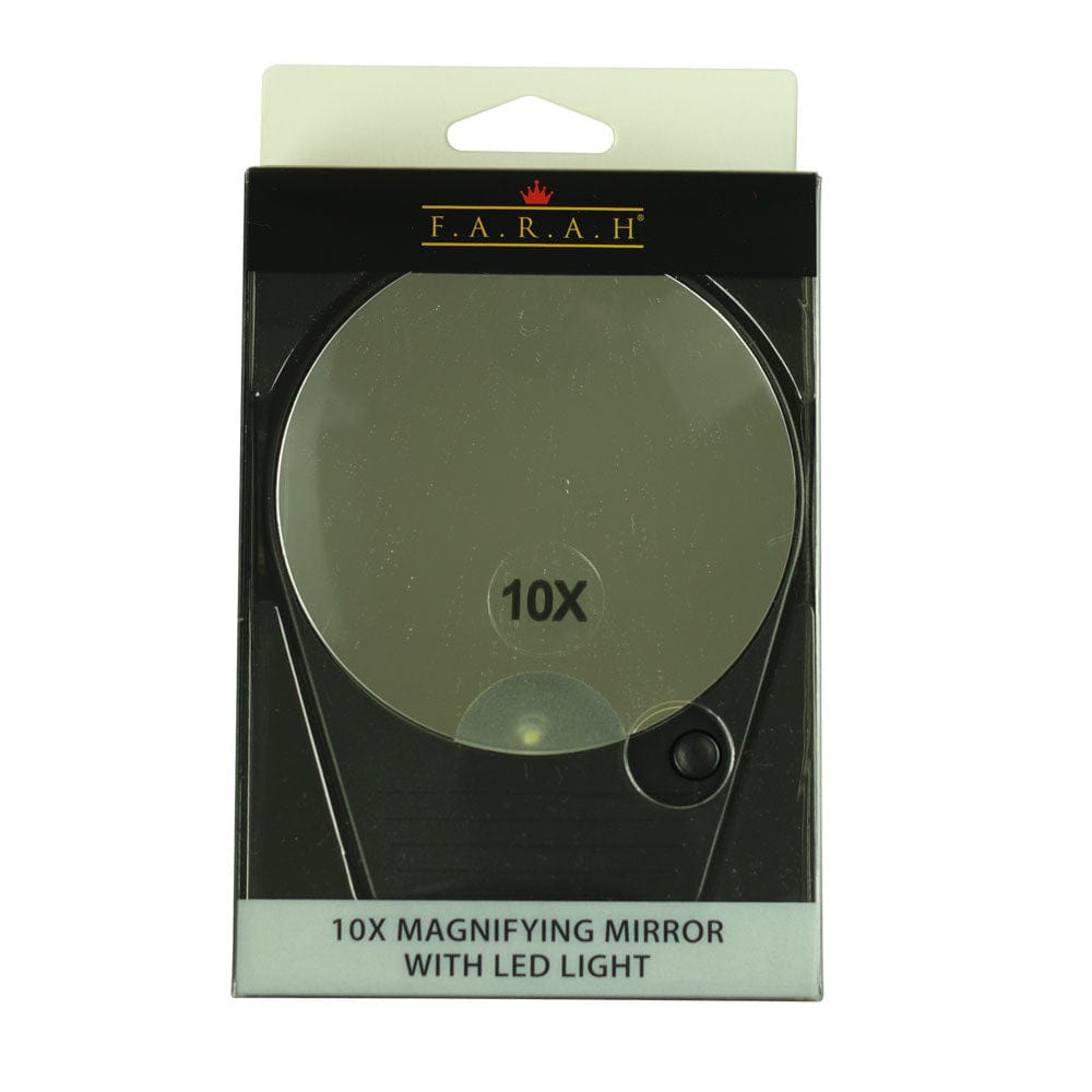 Magnifying Mirror with LED Light