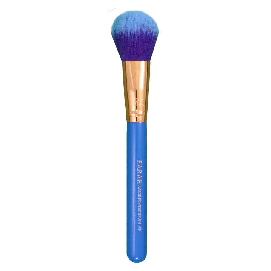 Blue Orchid Face Brush Trio