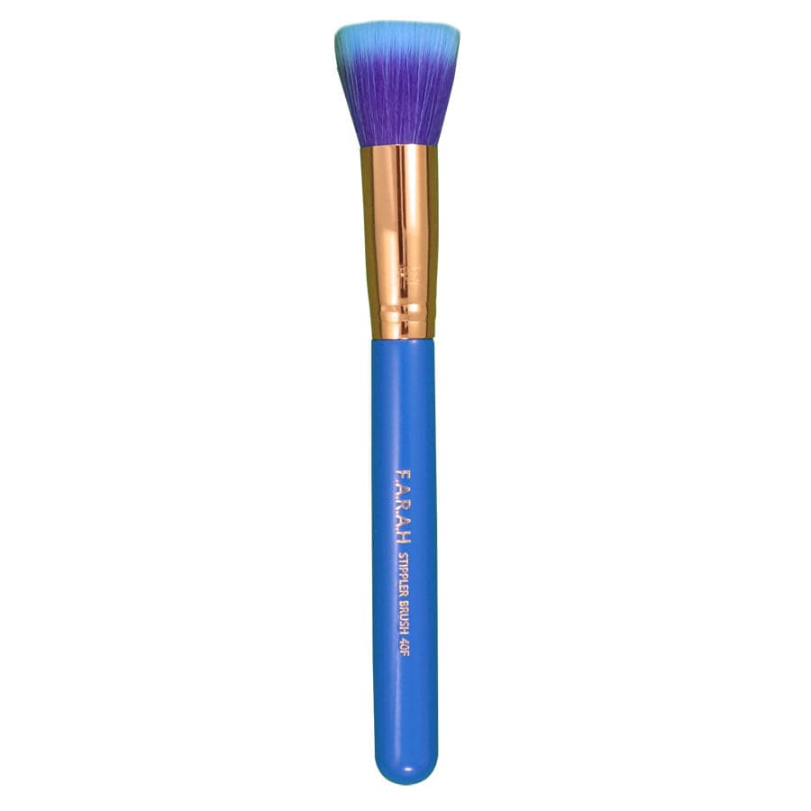 Blue Orchid Face Brush Trio