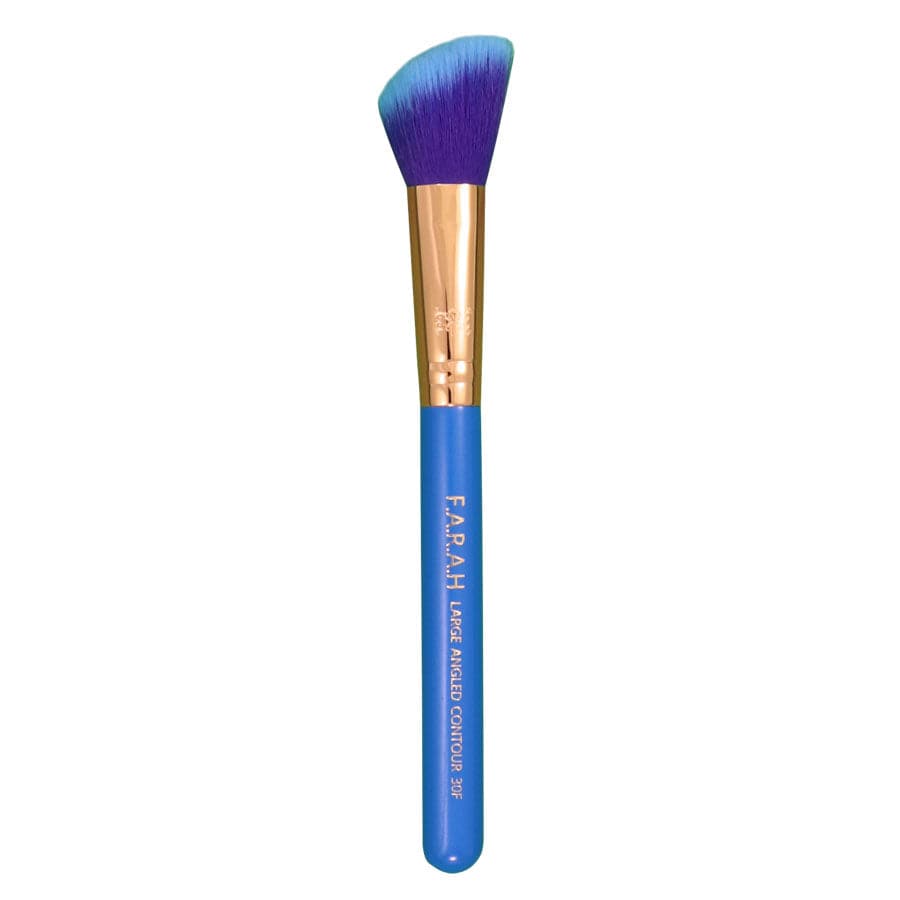 Large Angled Contour Brush "Blue Orchid" 30F