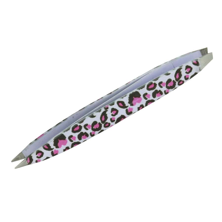 Z-Tweeze® Dual Ended Tweezer - Pink Leopard