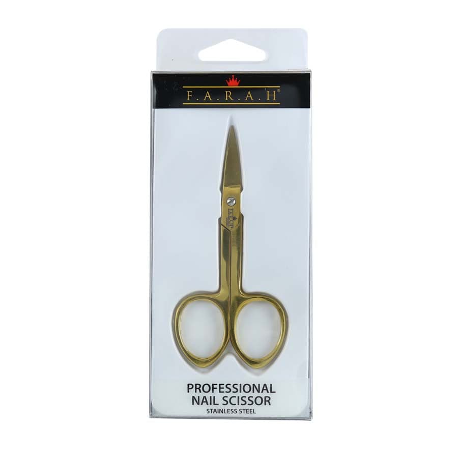 Professional Nail Scissors Gold Collection