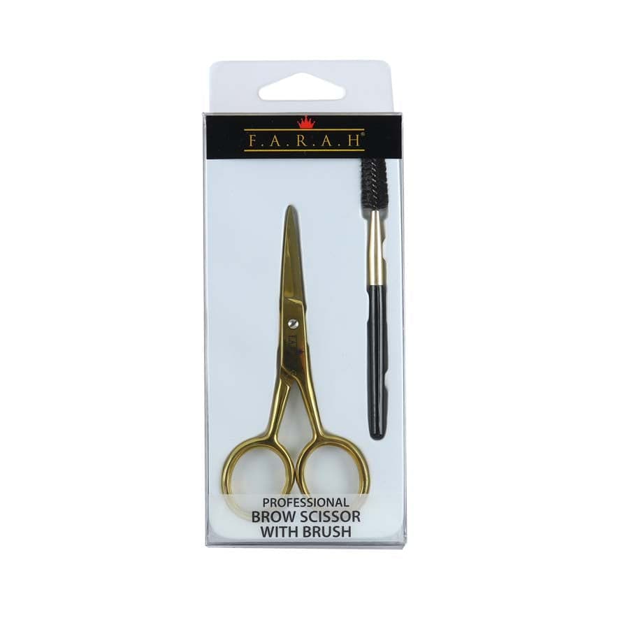 Brow Scissors Gold Collection w/ Brush