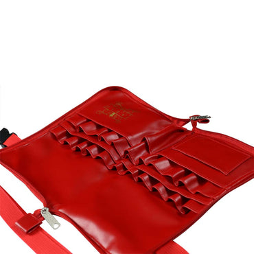 Brush Apron with Zip Closure - Hot Rod Red