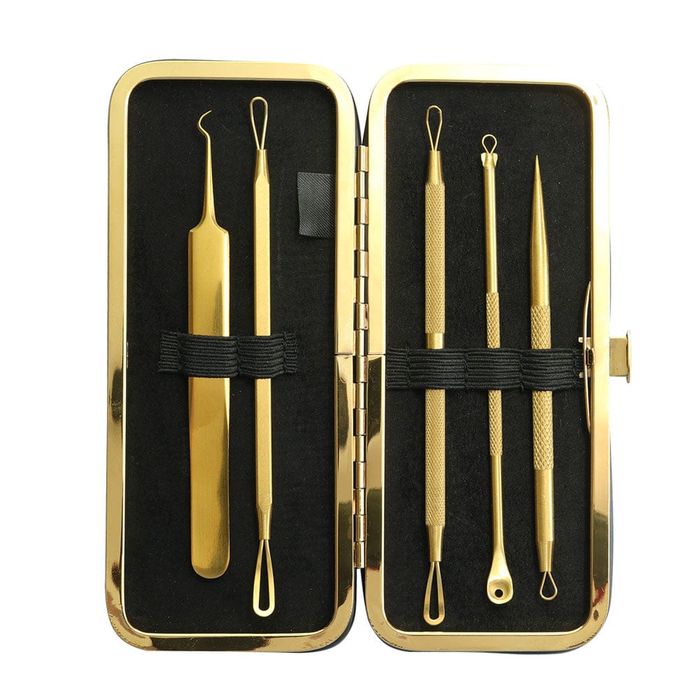 Blackhead & Blemish Removal Kit Gold Collection (6pc)