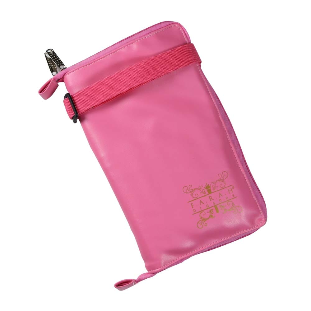 Brush Apron with Zip Closure -Bubblegum Pink