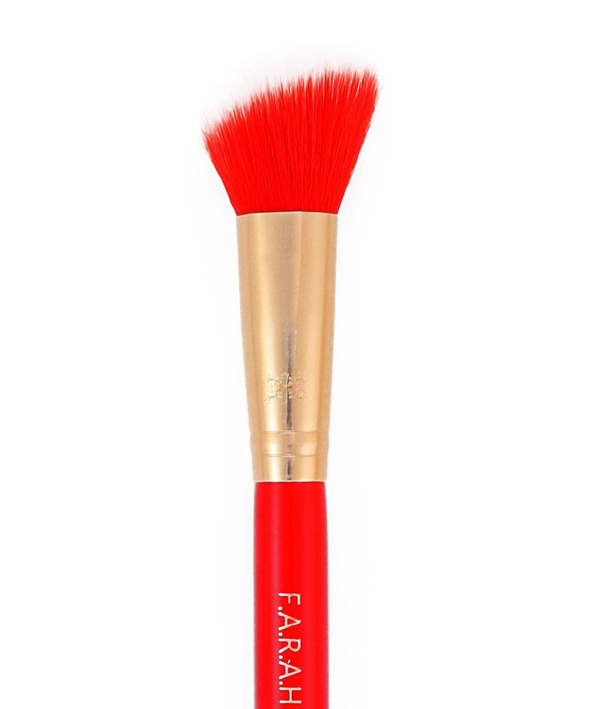 Large Angled Contour Brush "Red Siren" 30F