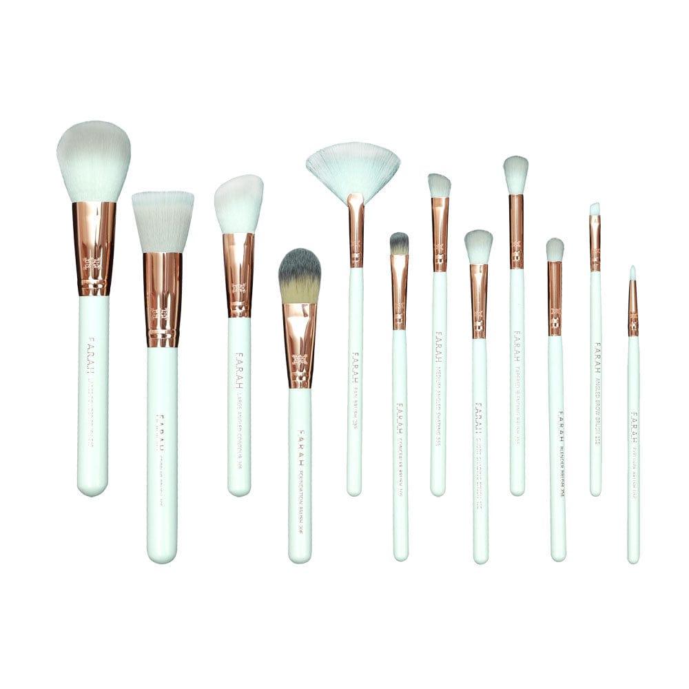 F.A.R.A.H® Timeless Brush Set (12pc) Rose Gold Collection