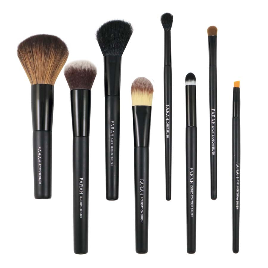 F.A.R.A.H Brushes 40F Premium Stippler Brush - Makeup Foundation, Blus