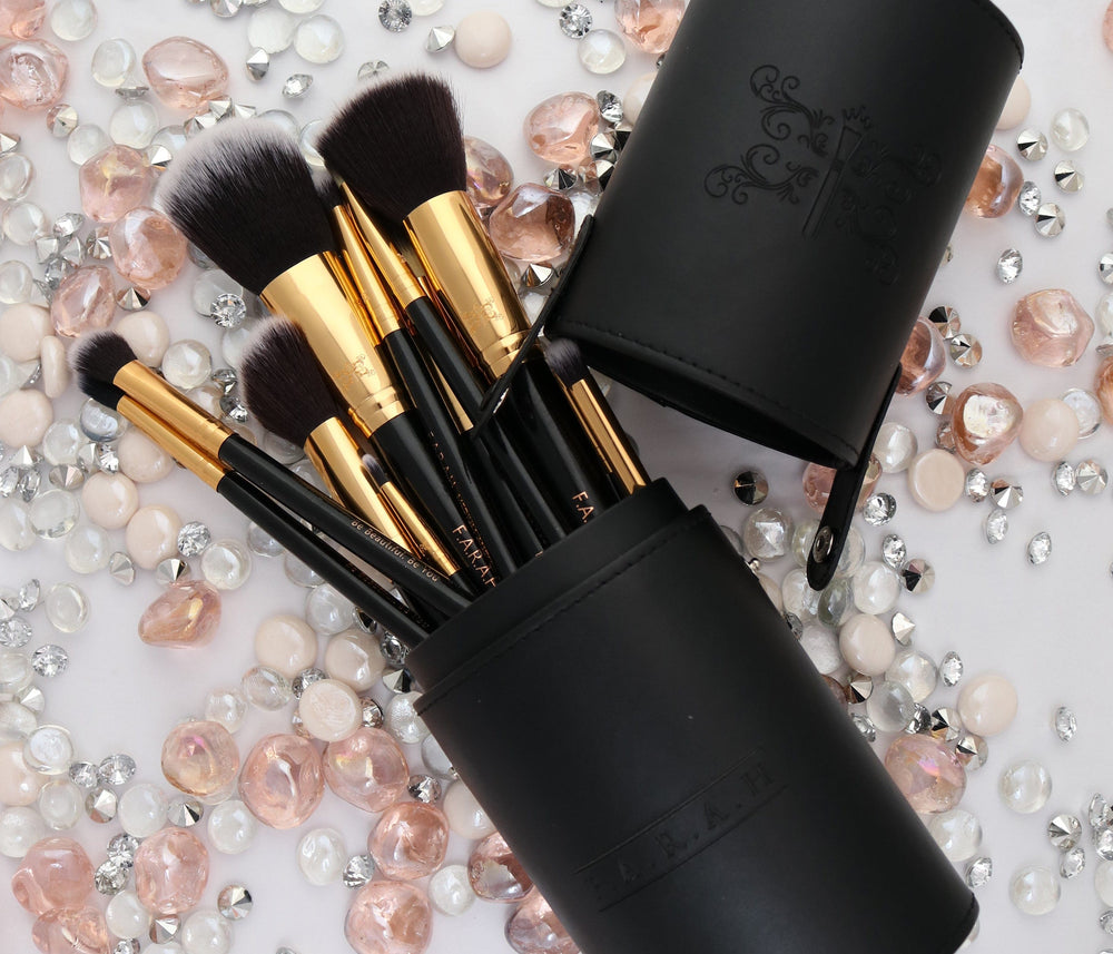 F.A.R.A.H® Black Elegance Brush Kit