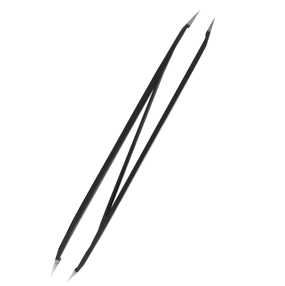 Z-Tweeze® Dual Ended Tweezer - Black.